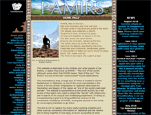 Tablet Screenshot of pamirs.org